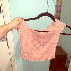 Kimichi Blue Pink Sold Out Crop Top